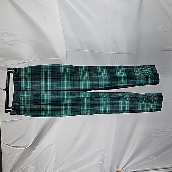 Kate Spade Greenhouse Plaid Wool Pants - Picture 2 of 11